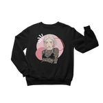 Unisex Crewneck Sweatshirt with Illustration - Cozy Cupid