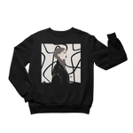 Unisex Crewneck Sweatshirt with Illustration - Free Falling