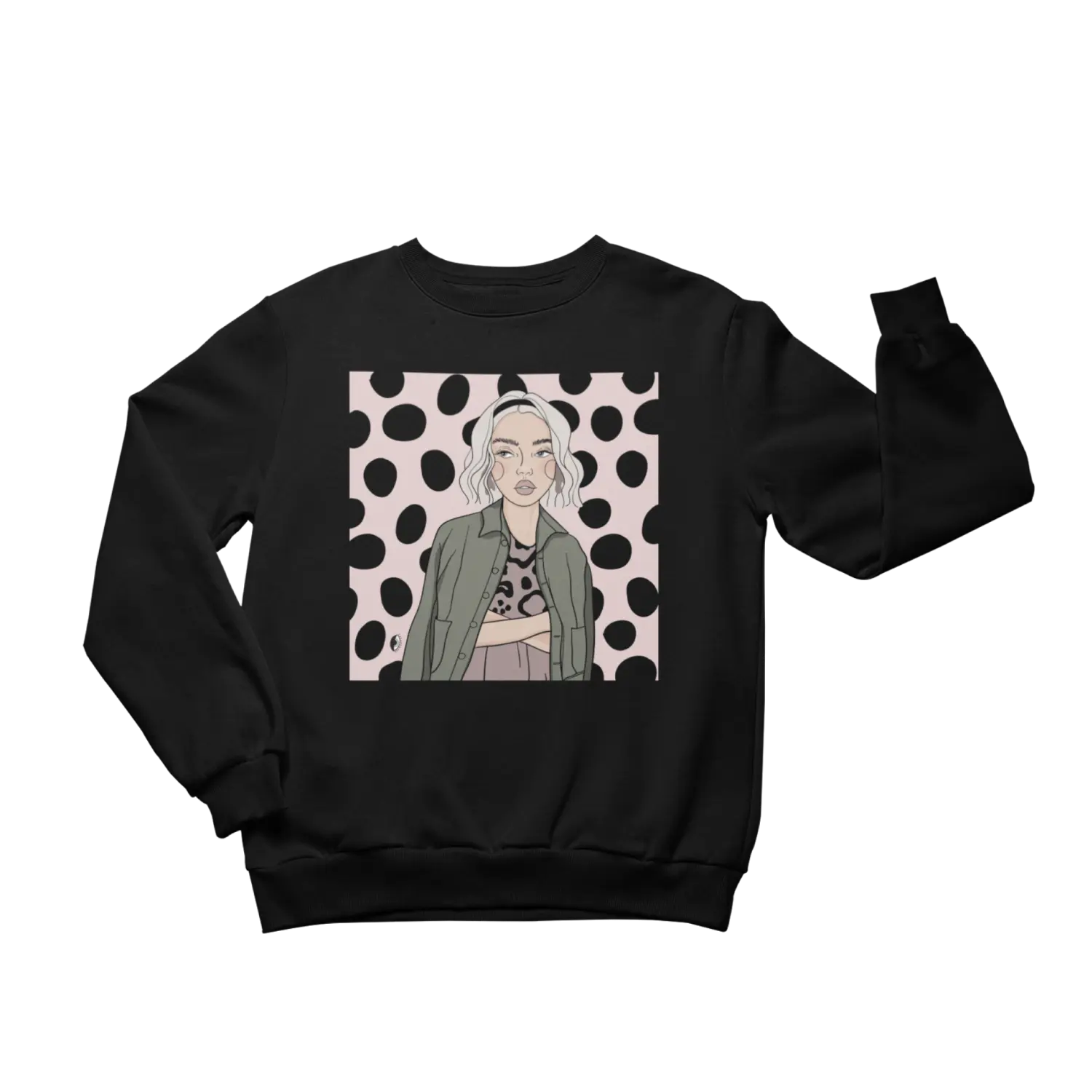 Unisex Crewneck Sweatshirt with Illustration - It's Not Me It's You