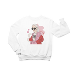 Unisex Crewneck Sweatshirt with Illustration - Love Bites