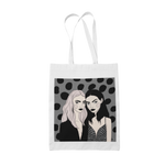 Tote Bag with Illustration - Love Your Sisters