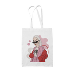 Tote Bag with Illustration - Love Bites