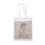 Tote Bag with Illustration - Maddy