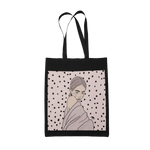 Tote Bag with Illustration - Maddy