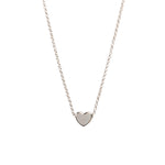 Heart Choker - Rose Gold and Silver