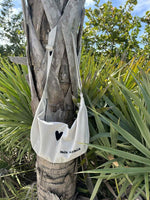 Hobo Bag Heart - White