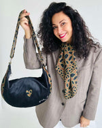 Hobo Bag - Leopard Heart