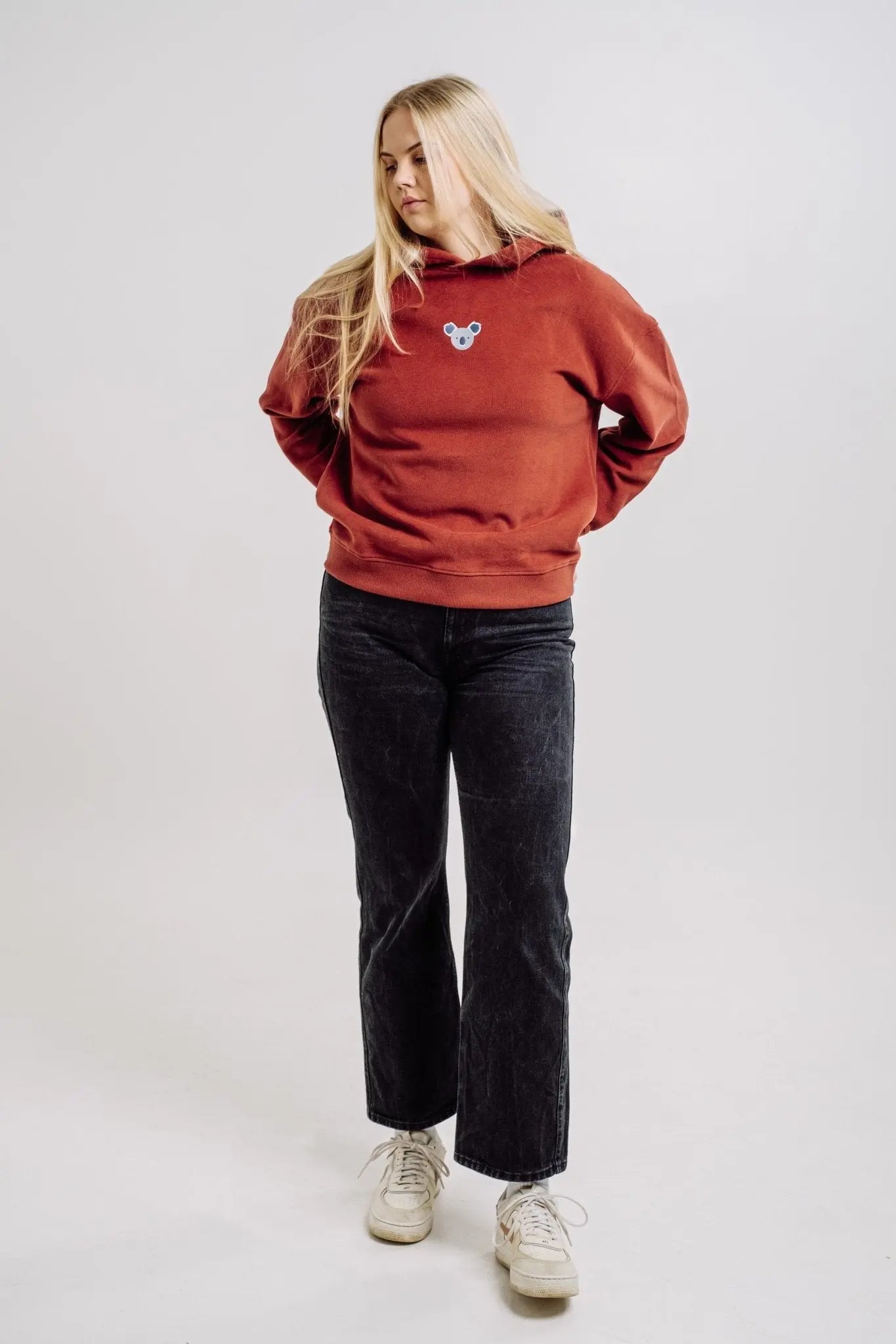 Koala Hoodie - Terracotta