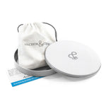 Canterbury Silver and Rope Bracelet - Aubergine Purple