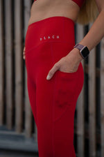 Leggings 'Cute Cranberry' Red