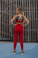 Leggings 'Cute Cranberry' Red