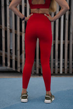 Leggings 'Cute Cranberry' Red