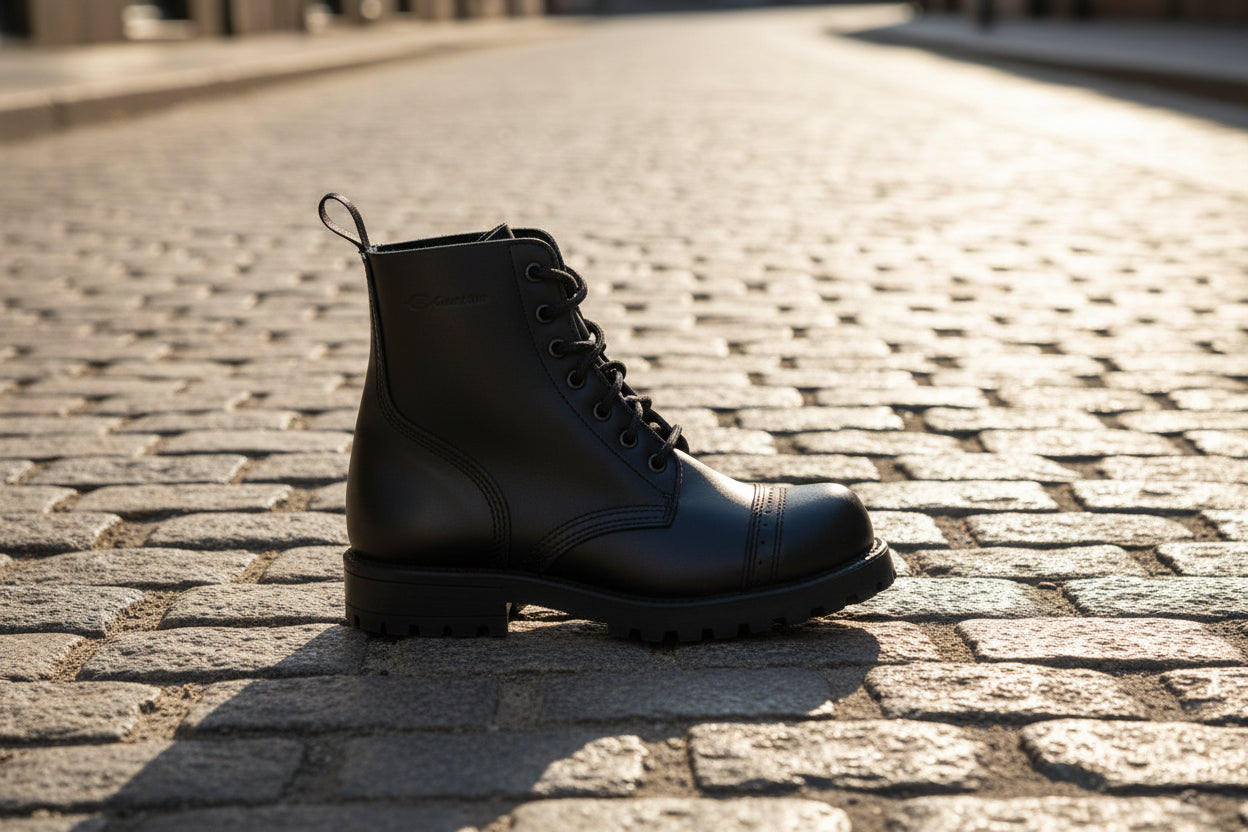 517 aka Aviator Boots - Black