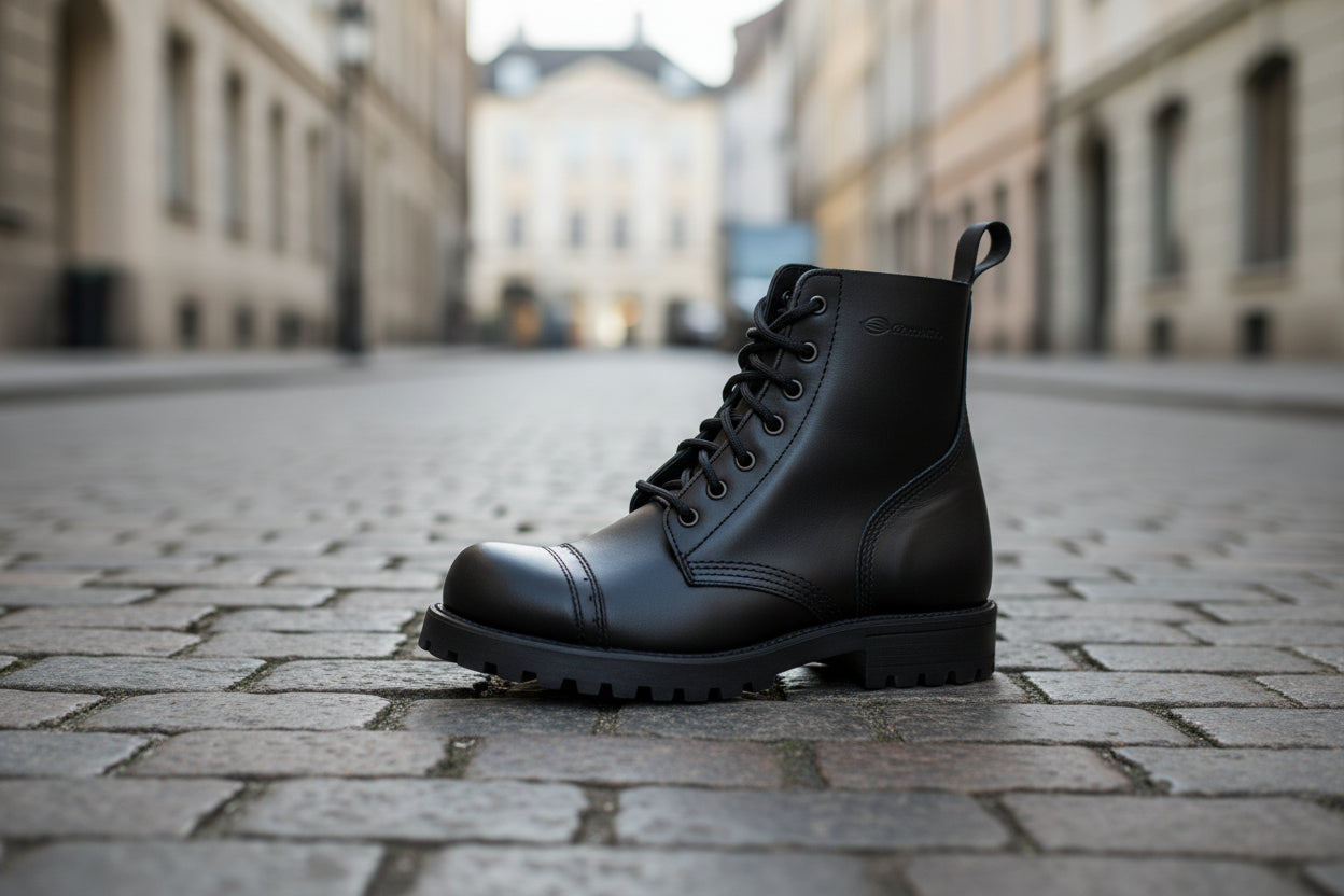 517 aka Aviator Boots - Black