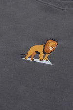 Lion Sweatshirt - Anthracite
