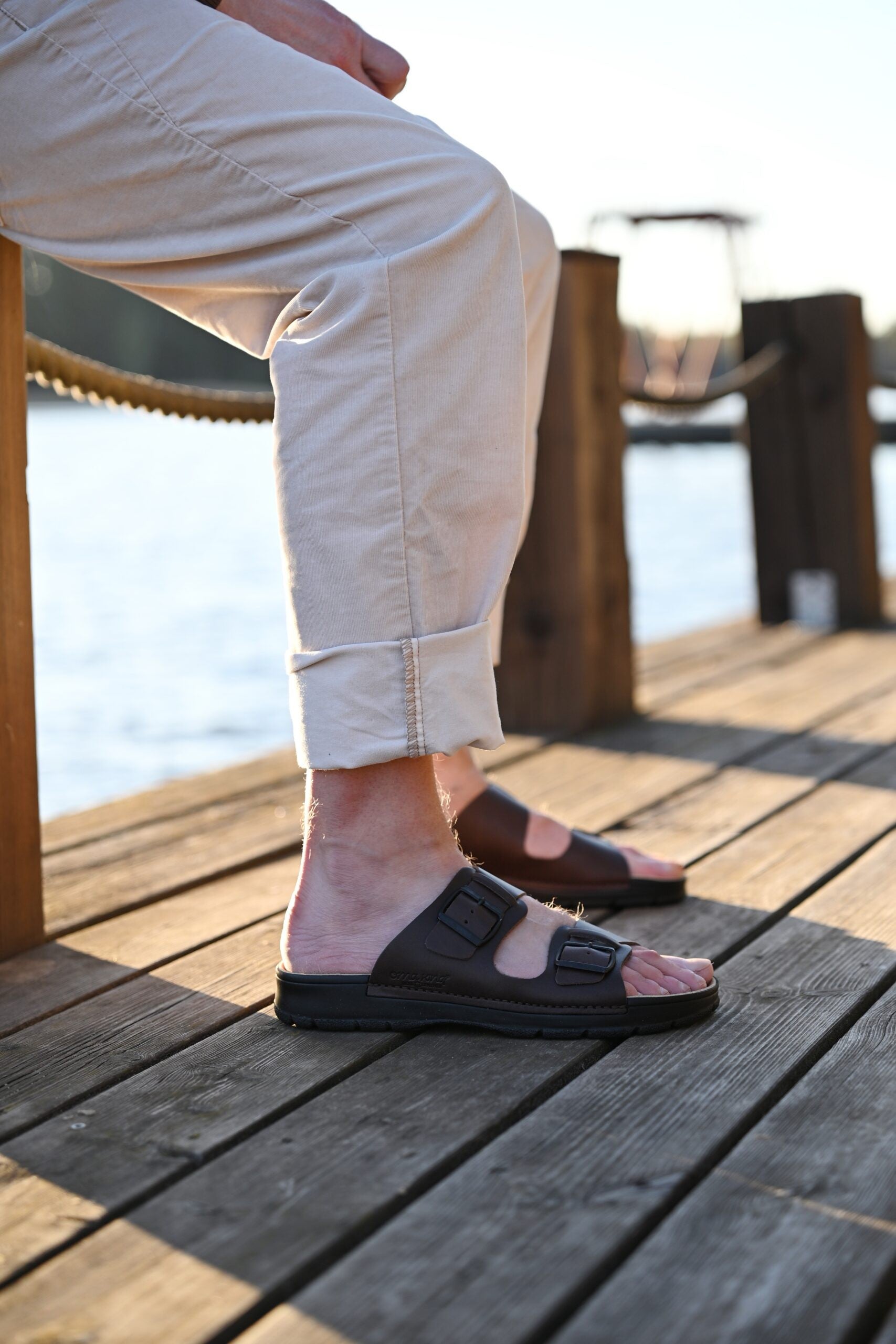 Märt Herren Sandalen – Dunkelbraun