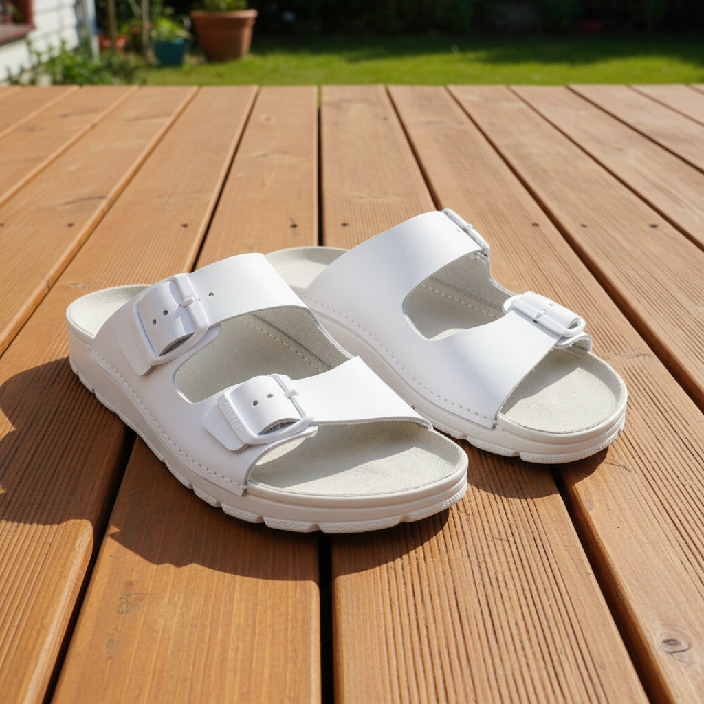 Meeliku Sandals - White