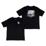 Moomintroll Jungle Heavy Unisex T-shirt - Black