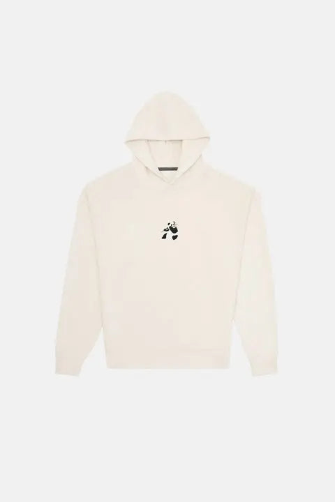 Panda Hoodie - Cream