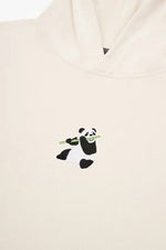 Panda Hoodie - Cream