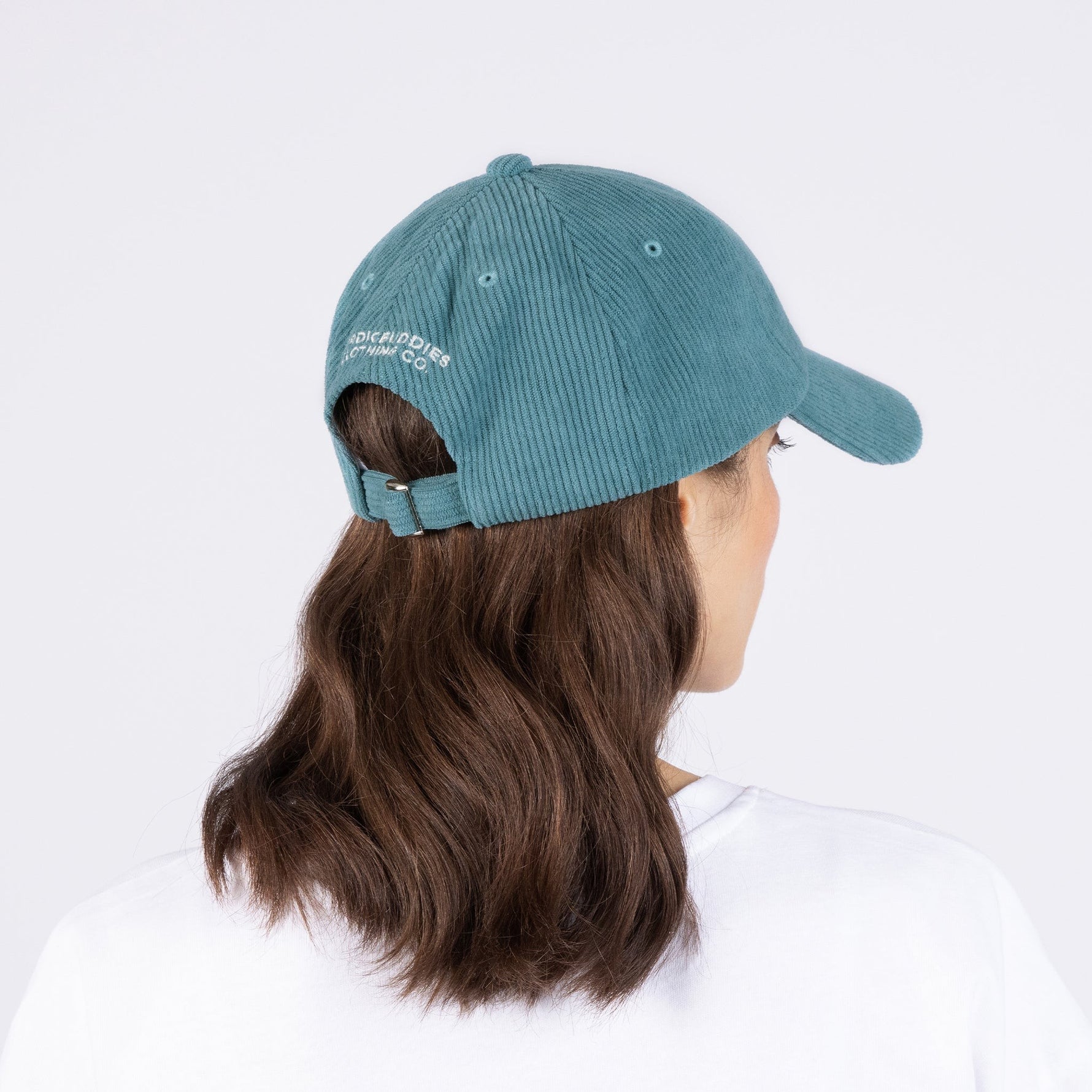 Pippi Corduroy Dad Cap - Petrol