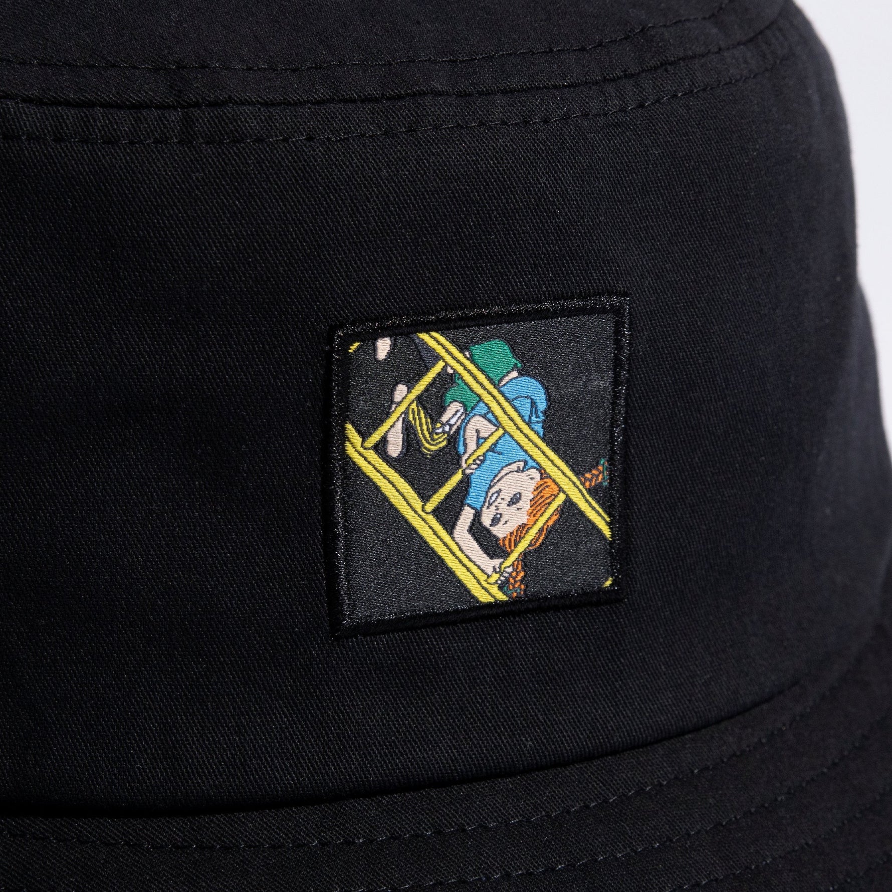 Pippi Longstocking Bucket Hat - Black