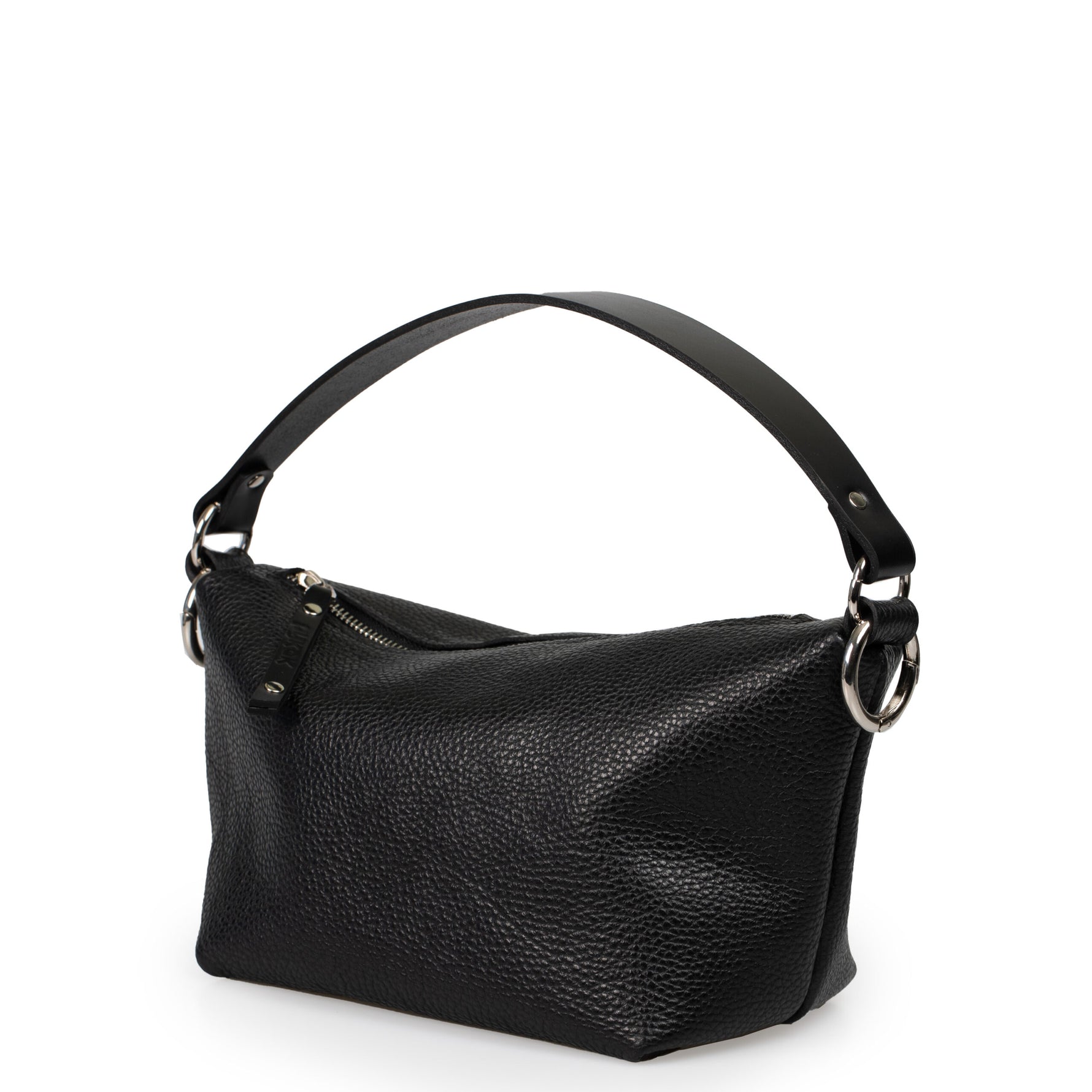 Soft Leather Baguette Handbag Selena