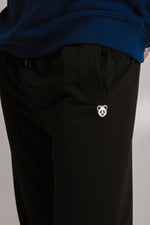 Panda Soft Fleece Sweatpants - Black