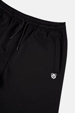 Panda Soft Fleece Sweatpants - Black