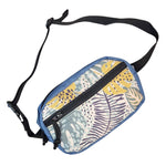 Spacious Water-Resistant Waist Bag - Tropics