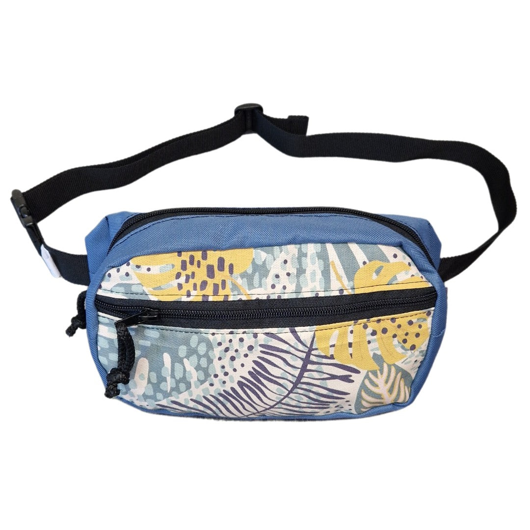 Spacious Water-Resistant Waist Bag - Tropics