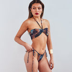 Tan Through 2 in 1 Bikini Set Bandeau & Seashell - Tropic of Capricorn