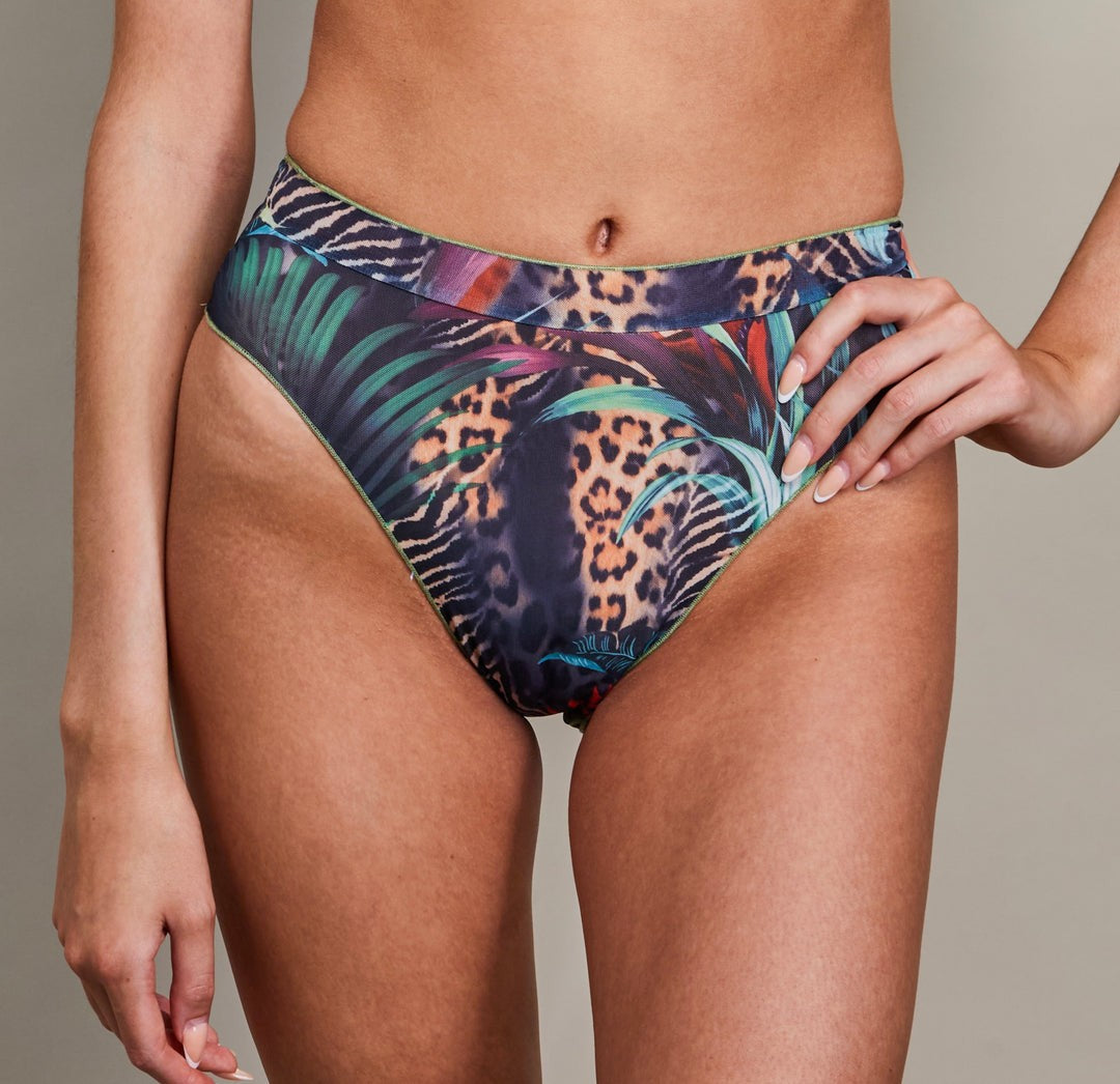 Tan Through 2 in 1 Bikini Set Bandeau & Seashell - Tropic of Capricorn