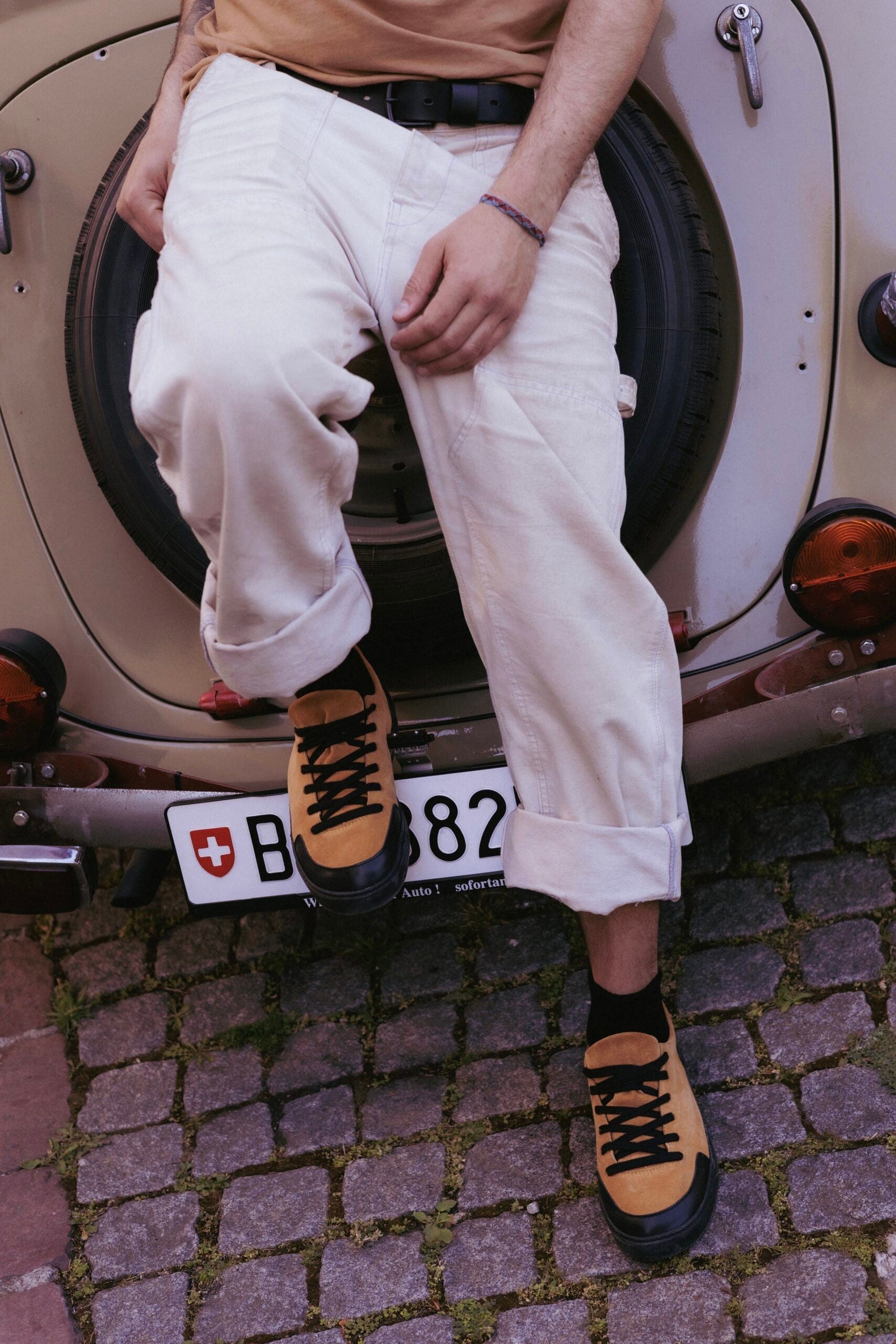Scarpe da ginnastica TOKU Portland - Senape