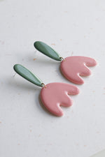 Porcelain Tulip Earrings