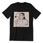 Unisex Organic Cotton T-shirt with Illustration - Abstract