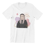 Unisex Organic Cotton T-shirt with Illustration - In Time