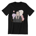 Unisex Organic Cotton T-shirt with Illustration - In Time