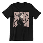 Unisex Organic Cotton T-shirt with Illustration - Strange