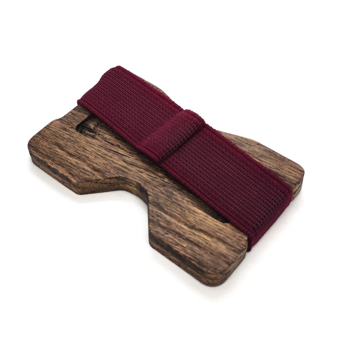 Vaffa Tõmmu - Oak Card Holder with RFID Blocking