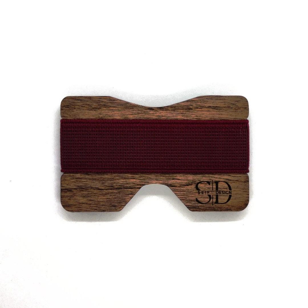 Vaffa Tõmmu - Oak Card Holder with RFID Blocking