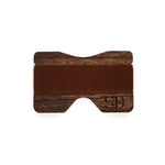 Vaffa Tõmmu - Oak Card Holder with RFID Blocking