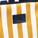 Kids backpack - Striped yellow and white
