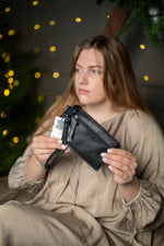 Black Wristlet Wallet
